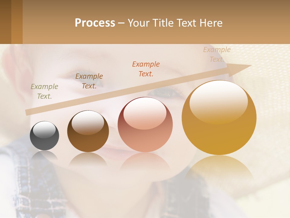 Elderly Coast Caucasian PowerPoint Template