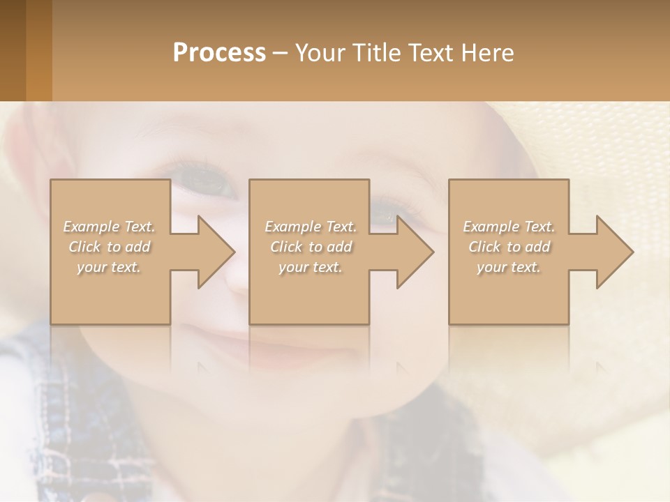 Elderly Coast Caucasian PowerPoint Template