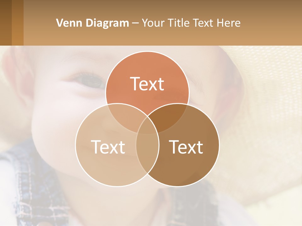 Elderly Coast Caucasian PowerPoint Template