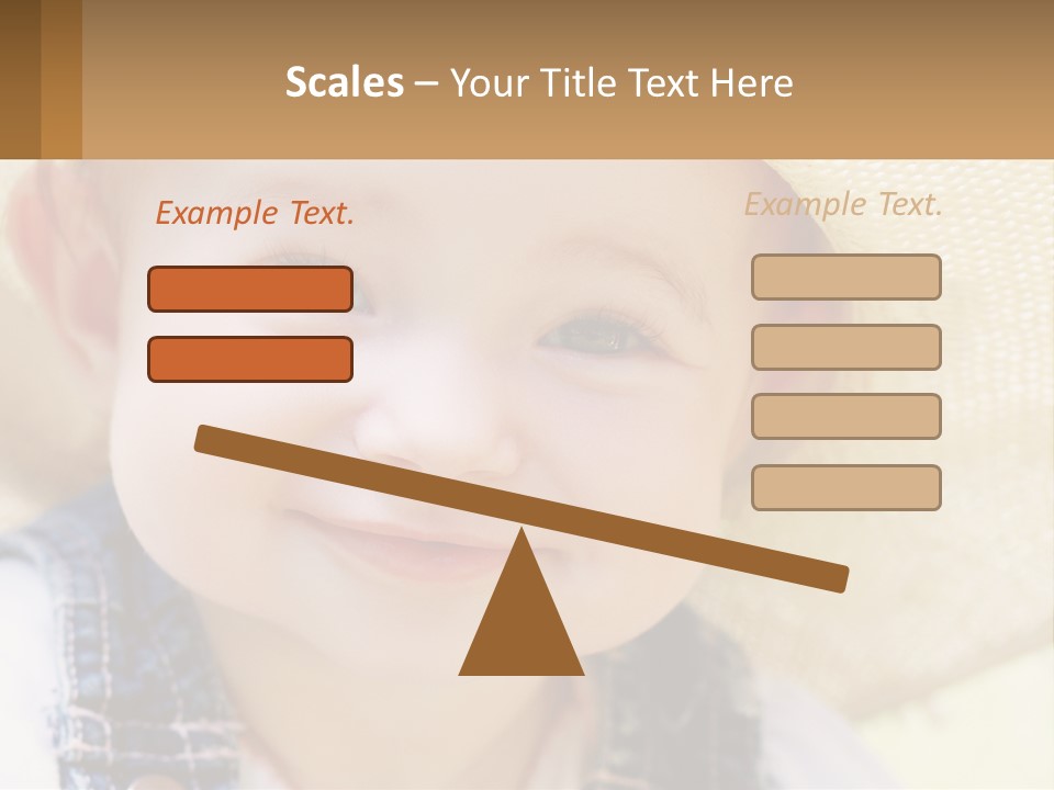 Elderly Coast Caucasian PowerPoint Template