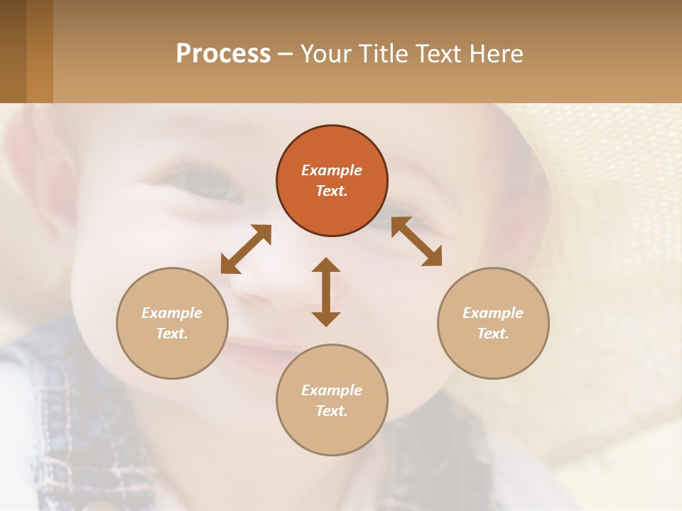 Elderly Coast Caucasian PowerPoint Template