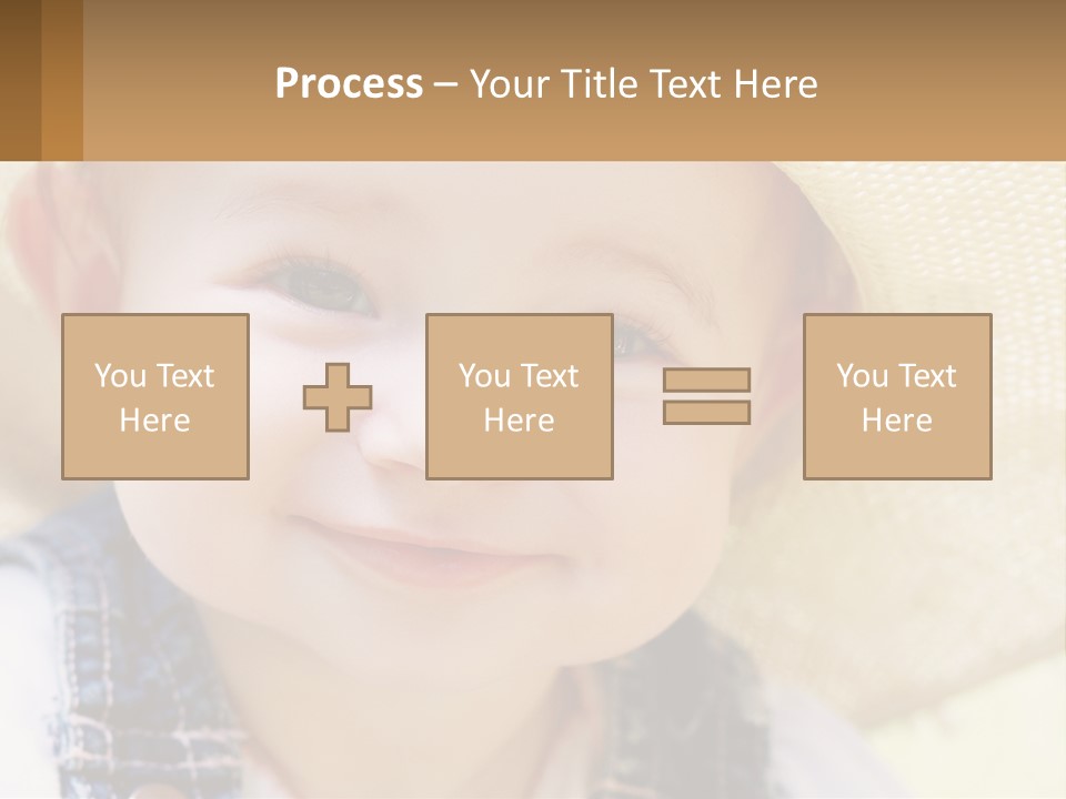 Elderly Coast Caucasian PowerPoint Template