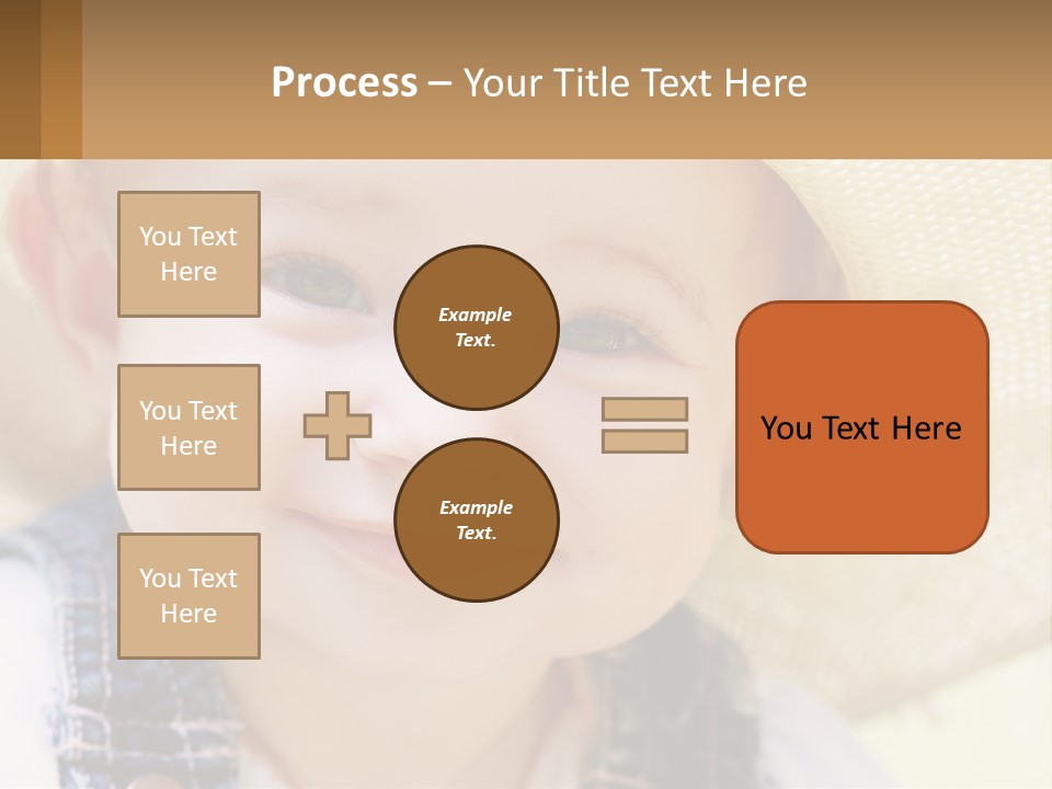 Elderly Coast Caucasian PowerPoint Template