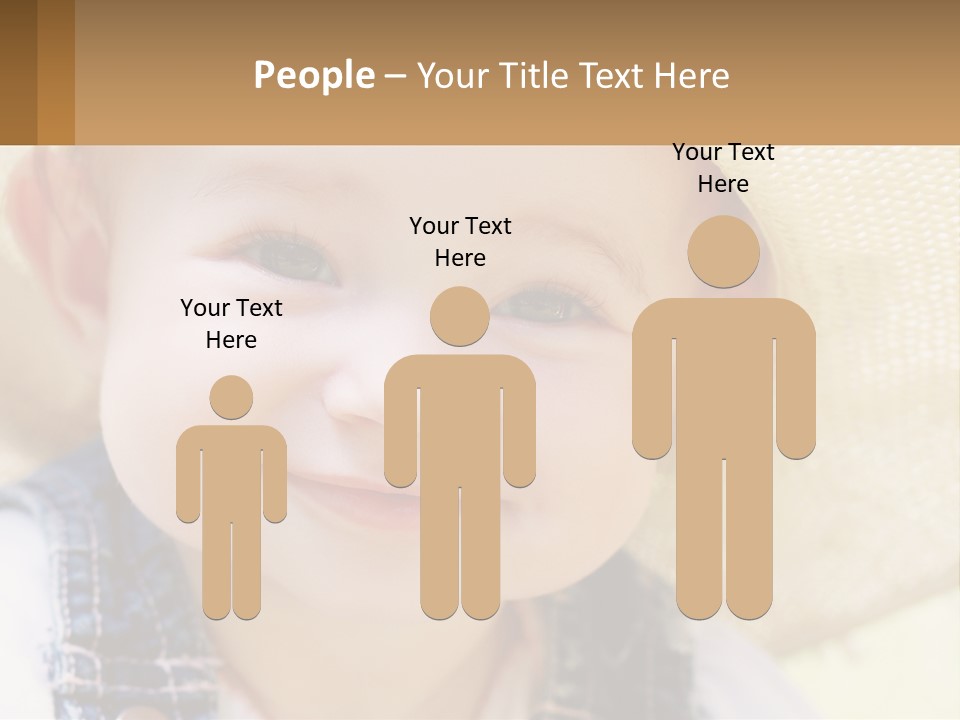 Elderly Coast Caucasian PowerPoint Template