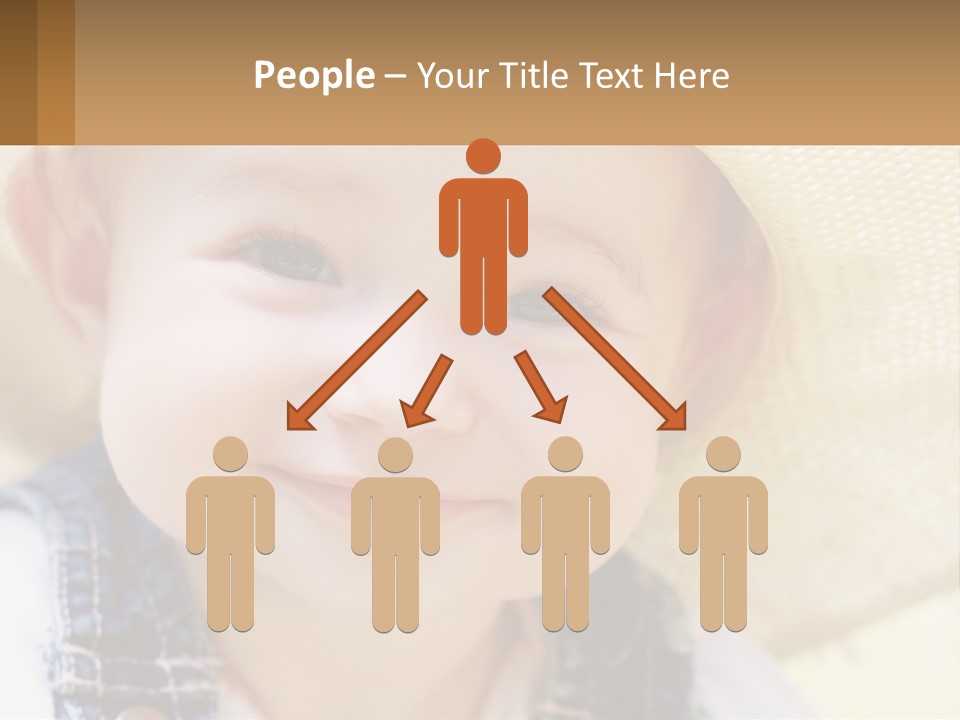 Elderly Coast Caucasian PowerPoint Template