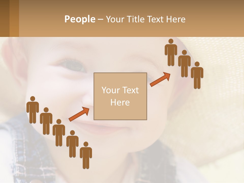 Elderly Coast Caucasian PowerPoint Template