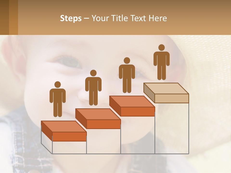 Elderly Coast Caucasian PowerPoint Template