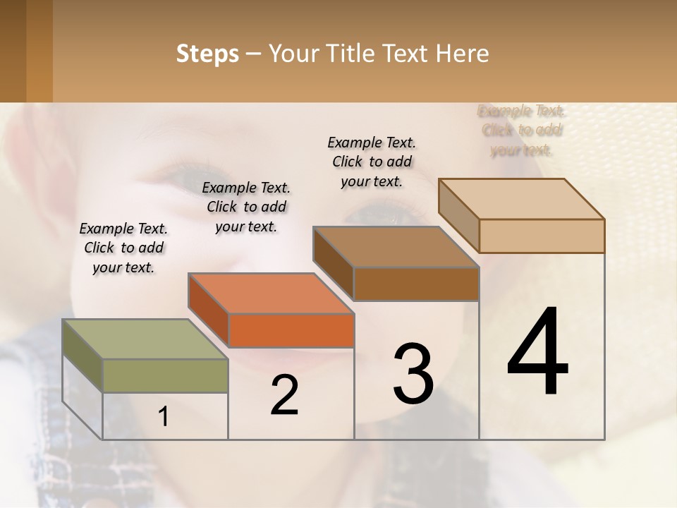 Elderly Coast Caucasian PowerPoint Template