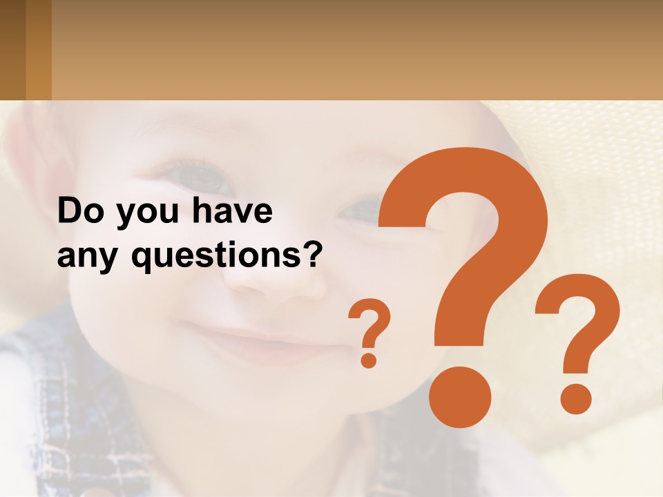 Elderly Coast Caucasian PowerPoint Template