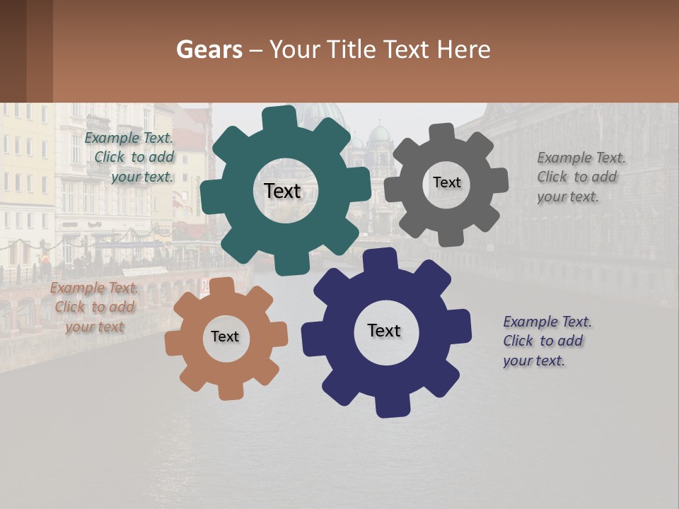 Water Mother Coast PowerPoint Template