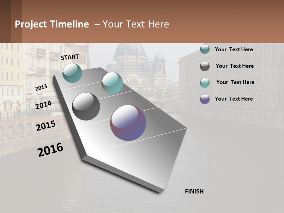 Water Mother Coast PowerPoint Template