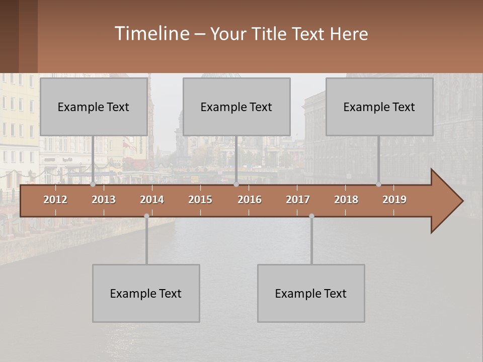Water Mother Coast PowerPoint Template