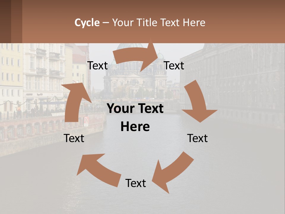 Water Mother Coast PowerPoint Template