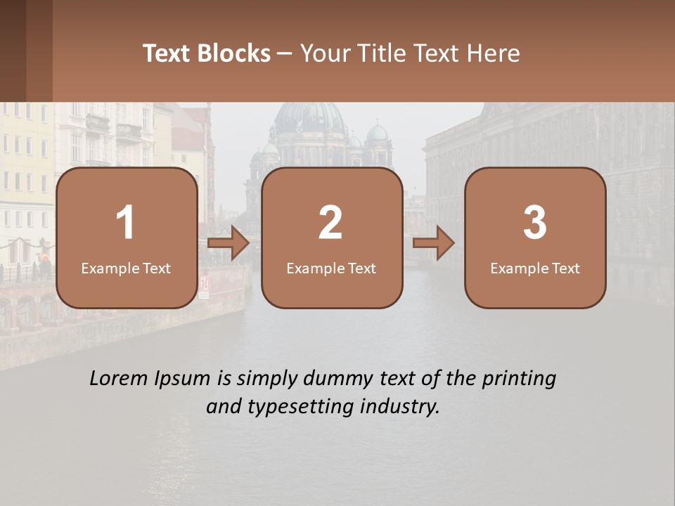 Water Mother Coast PowerPoint Template