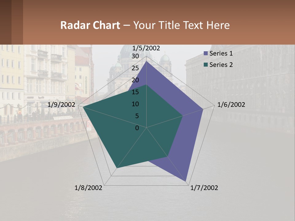 Water Mother Coast PowerPoint Template