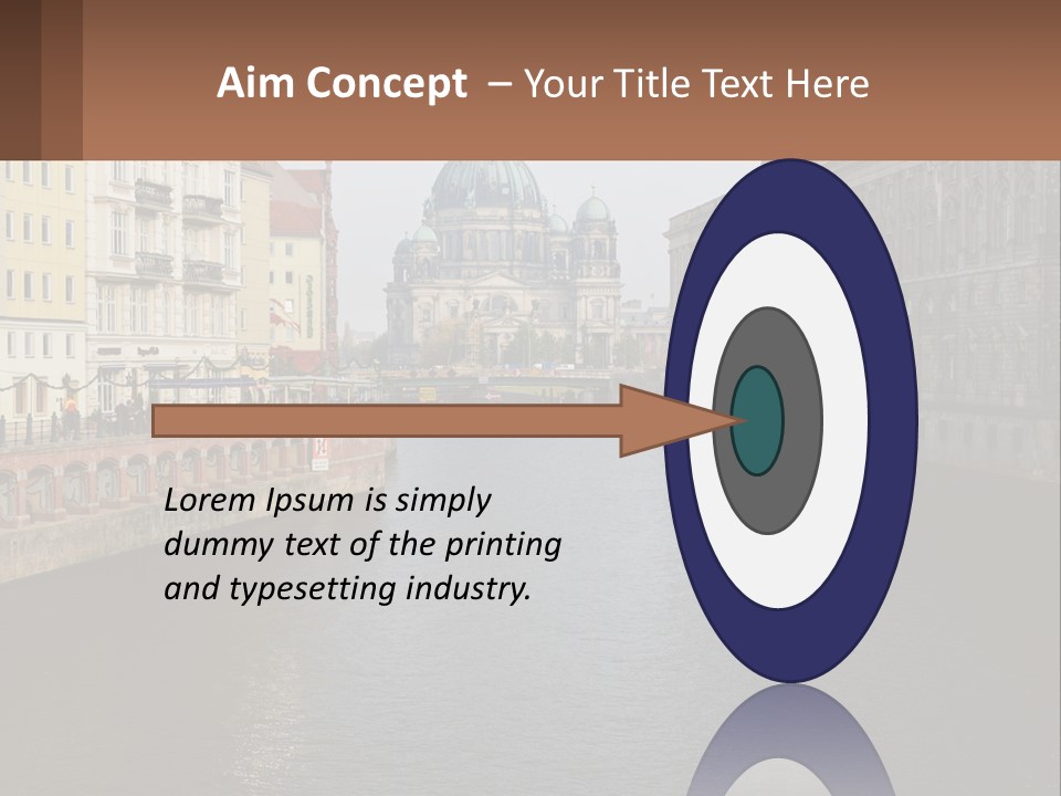 Water Mother Coast PowerPoint Template