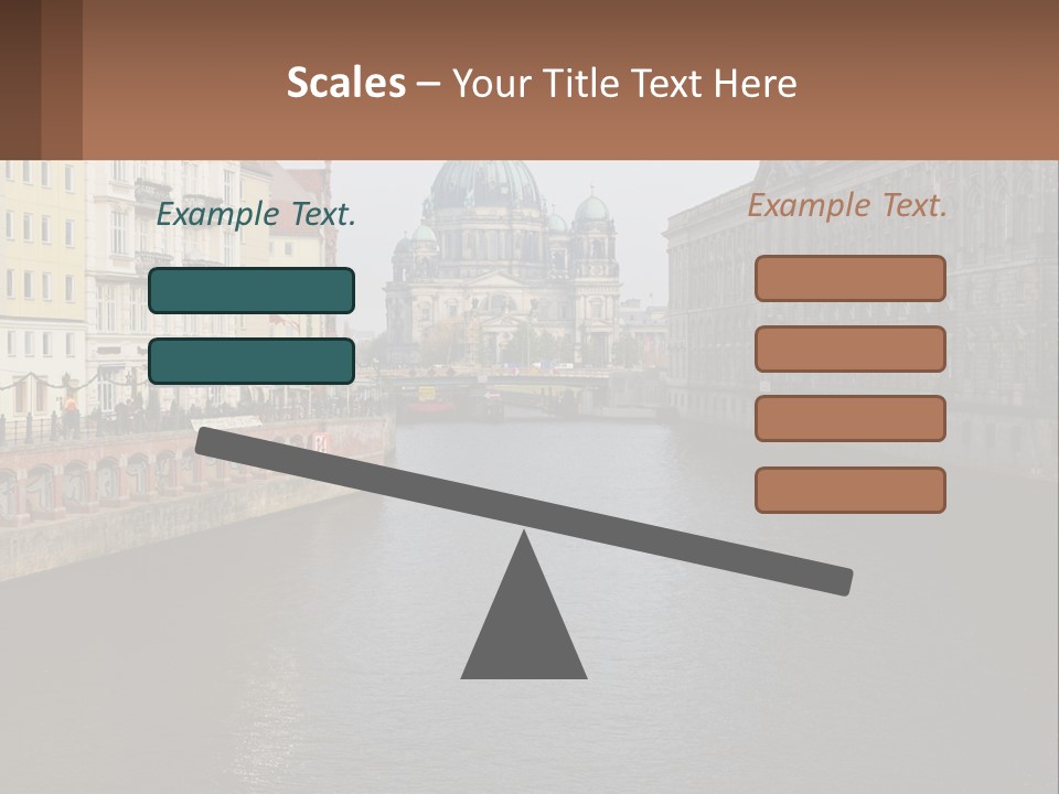 Water Mother Coast PowerPoint Template