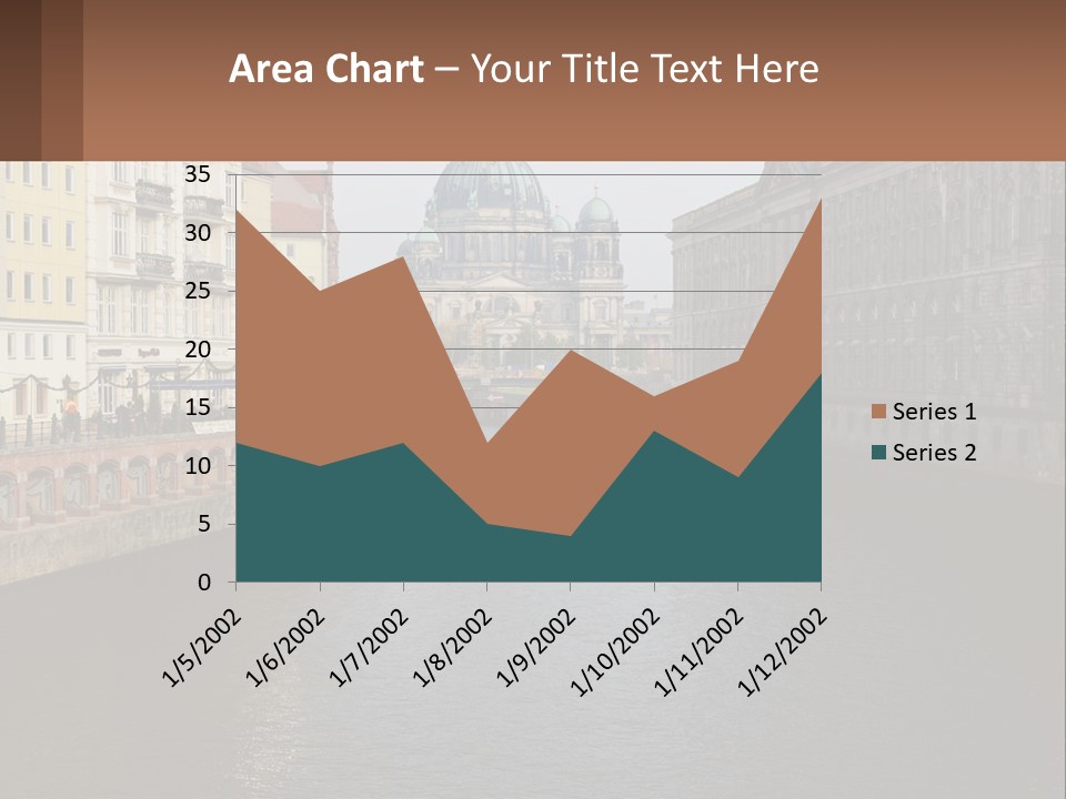 Water Mother Coast PowerPoint Template