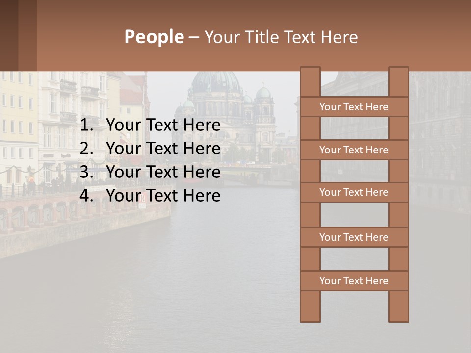 Water Mother Coast PowerPoint Template