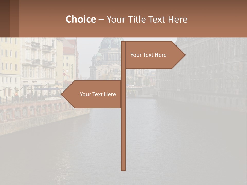 Water Mother Coast PowerPoint Template