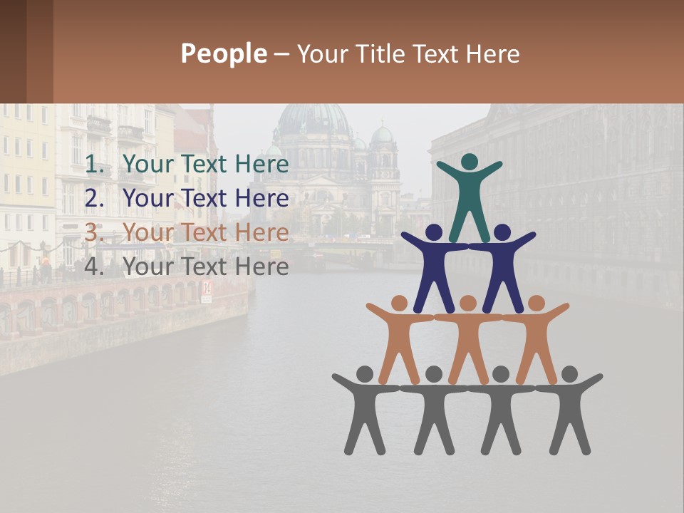 Water Mother Coast PowerPoint Template