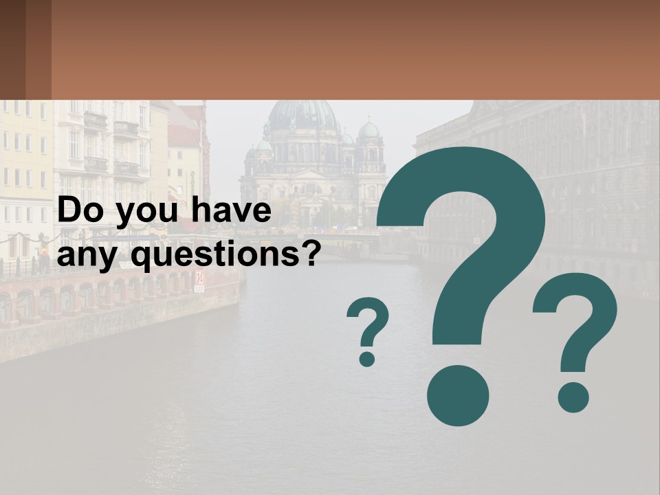 Water Mother Coast PowerPoint Template