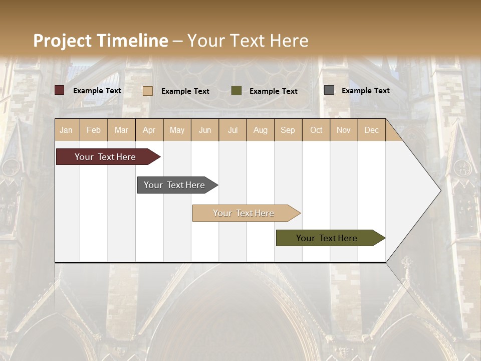 Elderly Sunset Caucasian PowerPoint Template