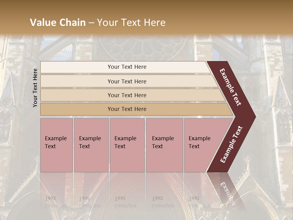 Elderly Sunset Caucasian PowerPoint Template