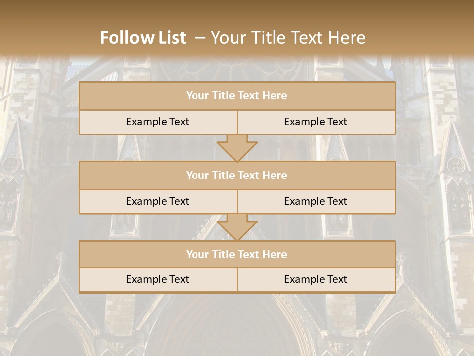Elderly Sunset Caucasian PowerPoint Template