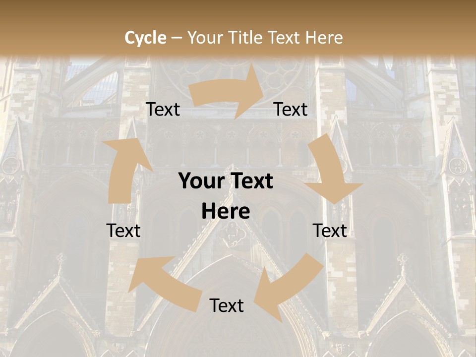 Elderly Sunset Caucasian PowerPoint Template