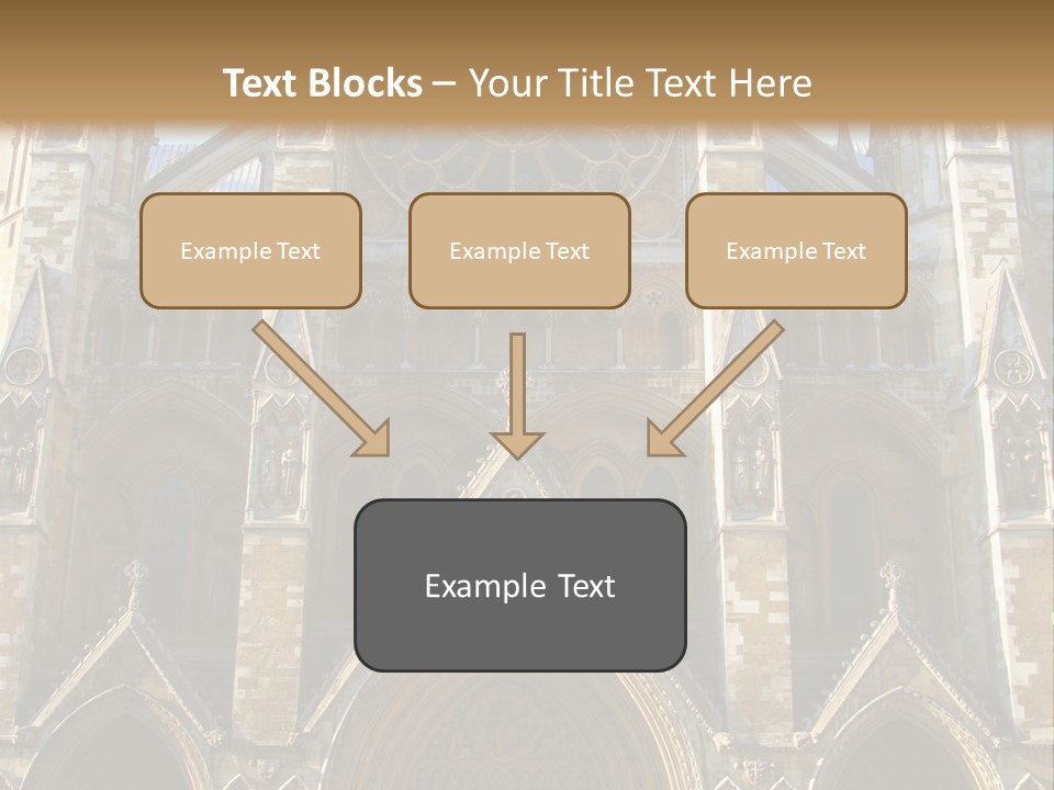 Elderly Sunset Caucasian PowerPoint Template