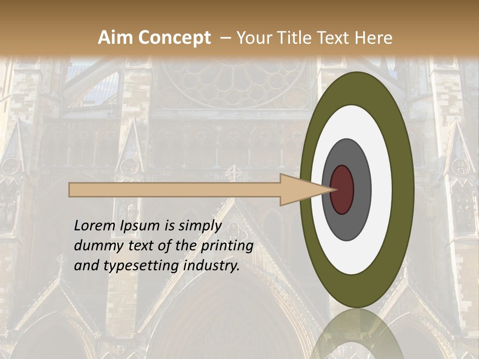 Elderly Sunset Caucasian PowerPoint Template