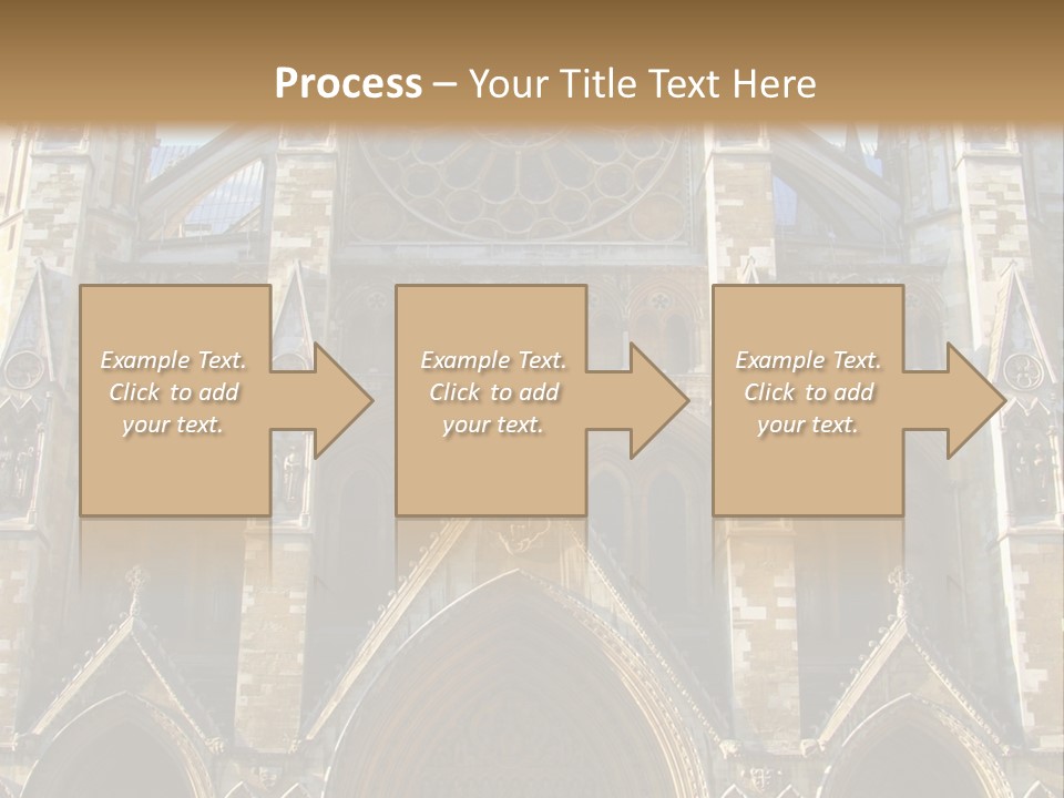 Elderly Sunset Caucasian PowerPoint Template