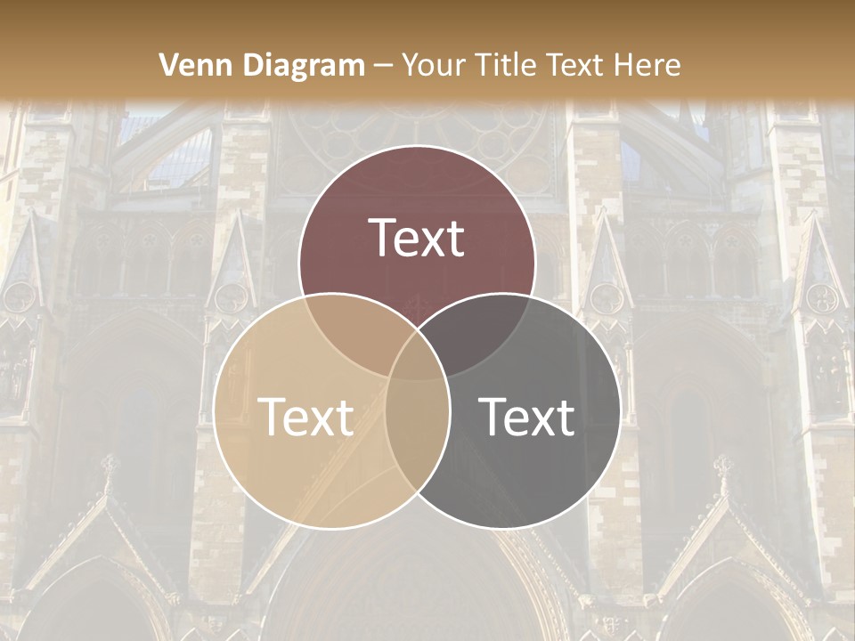 Elderly Sunset Caucasian PowerPoint Template