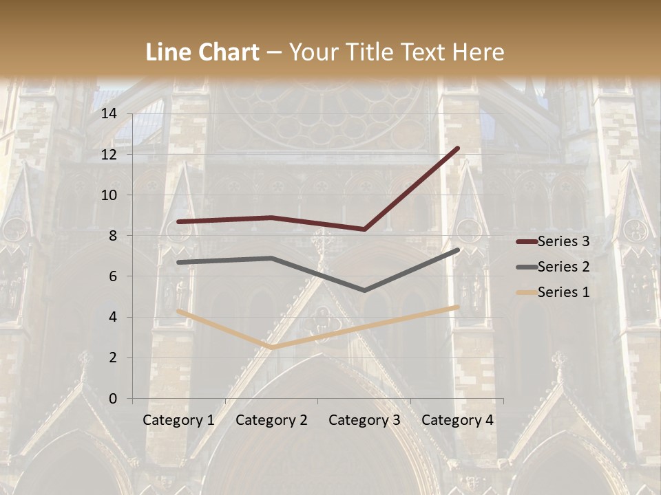 Elderly Sunset Caucasian PowerPoint Template