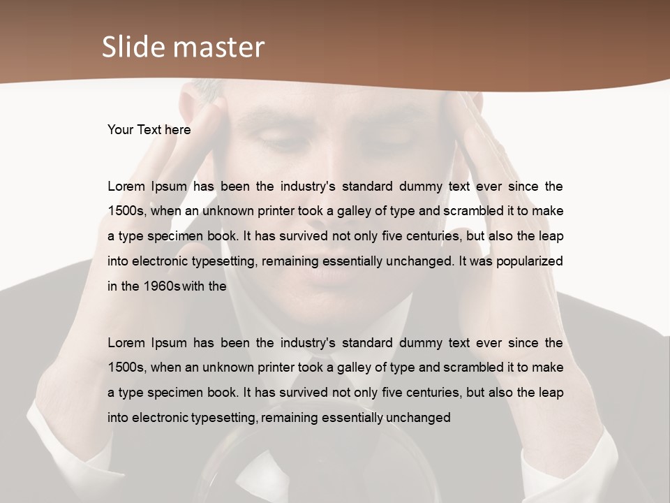 Portrait Daughter Life PowerPoint Template