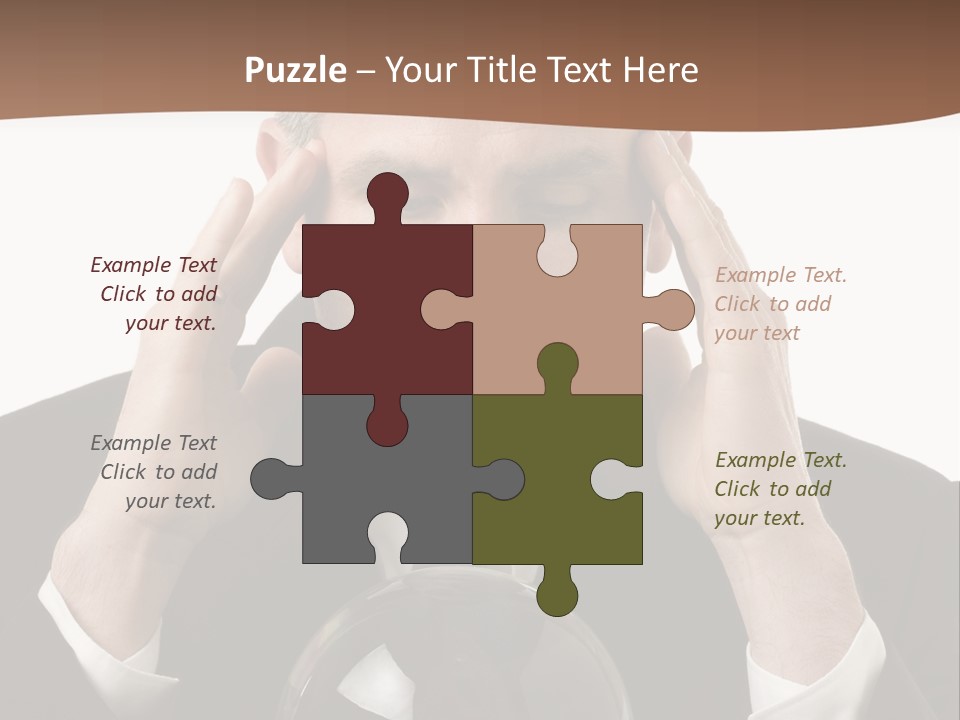 Portrait Daughter Life PowerPoint Template