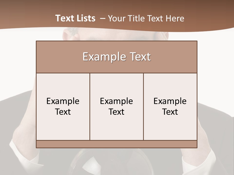 Portrait Daughter Life PowerPoint Template