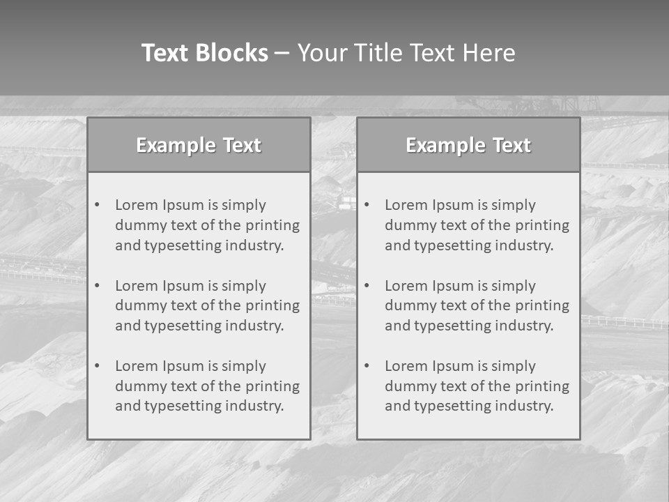 Water Life Family PowerPoint Template