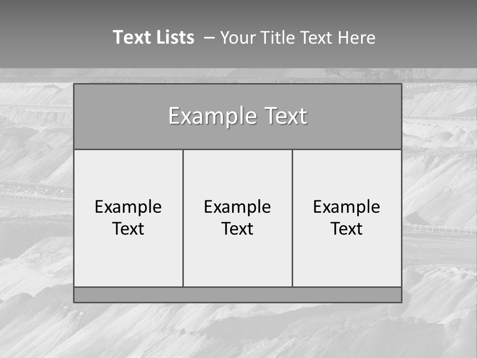 Water Life Family PowerPoint Template