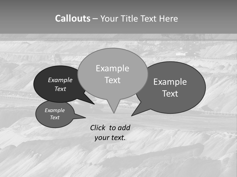 Water Life Family PowerPoint Template