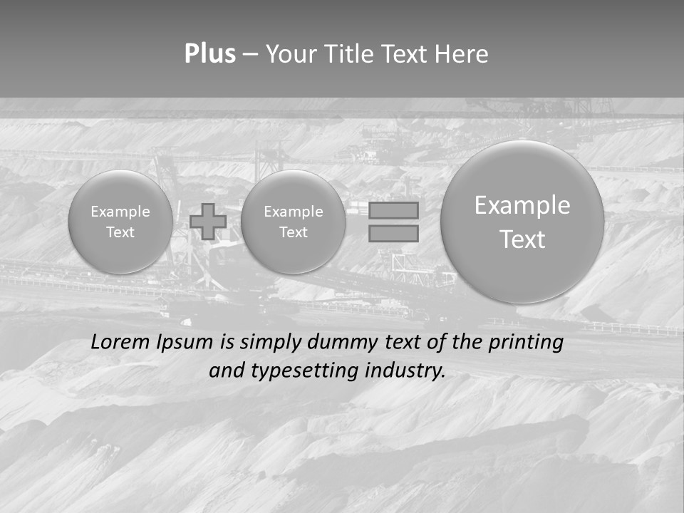 Water Life Family PowerPoint Template