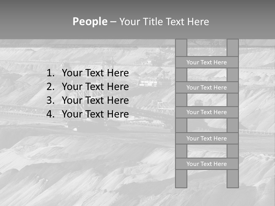 Water Life Family PowerPoint Template