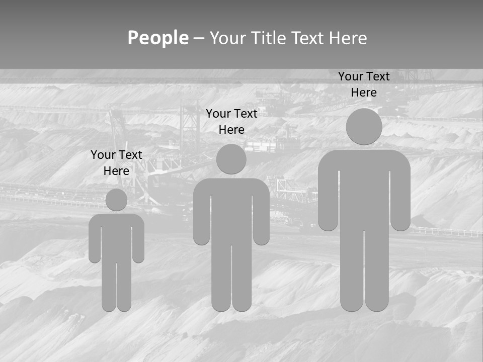 Water Life Family PowerPoint Template