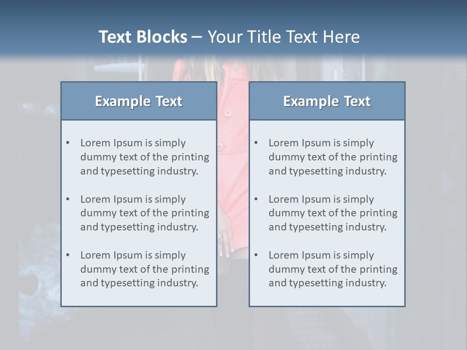 Sand Retirement Standing PowerPoint Template