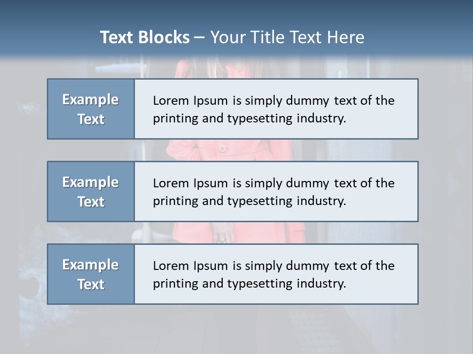 Sand Retirement Standing PowerPoint Template