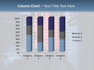 Sand Retirement Standing PowerPoint Template