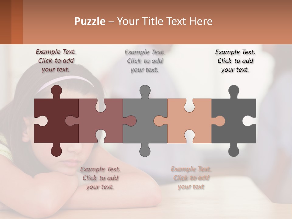 Calm Caucasian Lifestyle PowerPoint Template