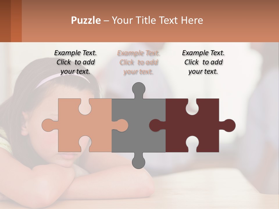 Calm Caucasian Lifestyle PowerPoint Template