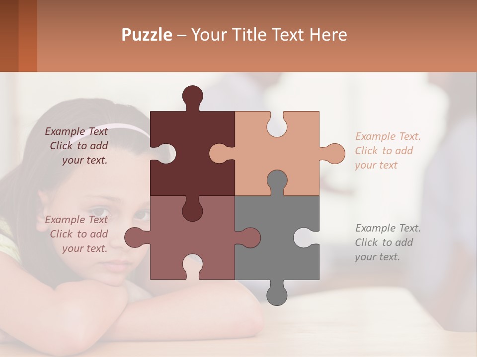 Calm Caucasian Lifestyle PowerPoint Template